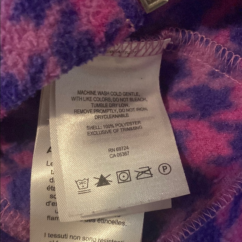 Columbia kids Vibrant Fleece Jacket with Houndstooth Pattern - Picture 7 of 7